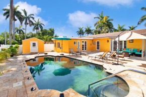Tranquil 3br House Wpool Min From Hollywood Beaches